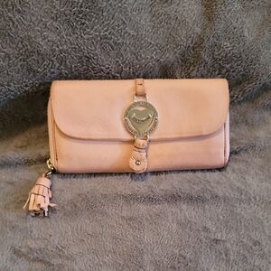 Juicy Couture Pink Leather Women's Wallet
